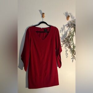 Laundry By Shelli Segal Red Shift Dress